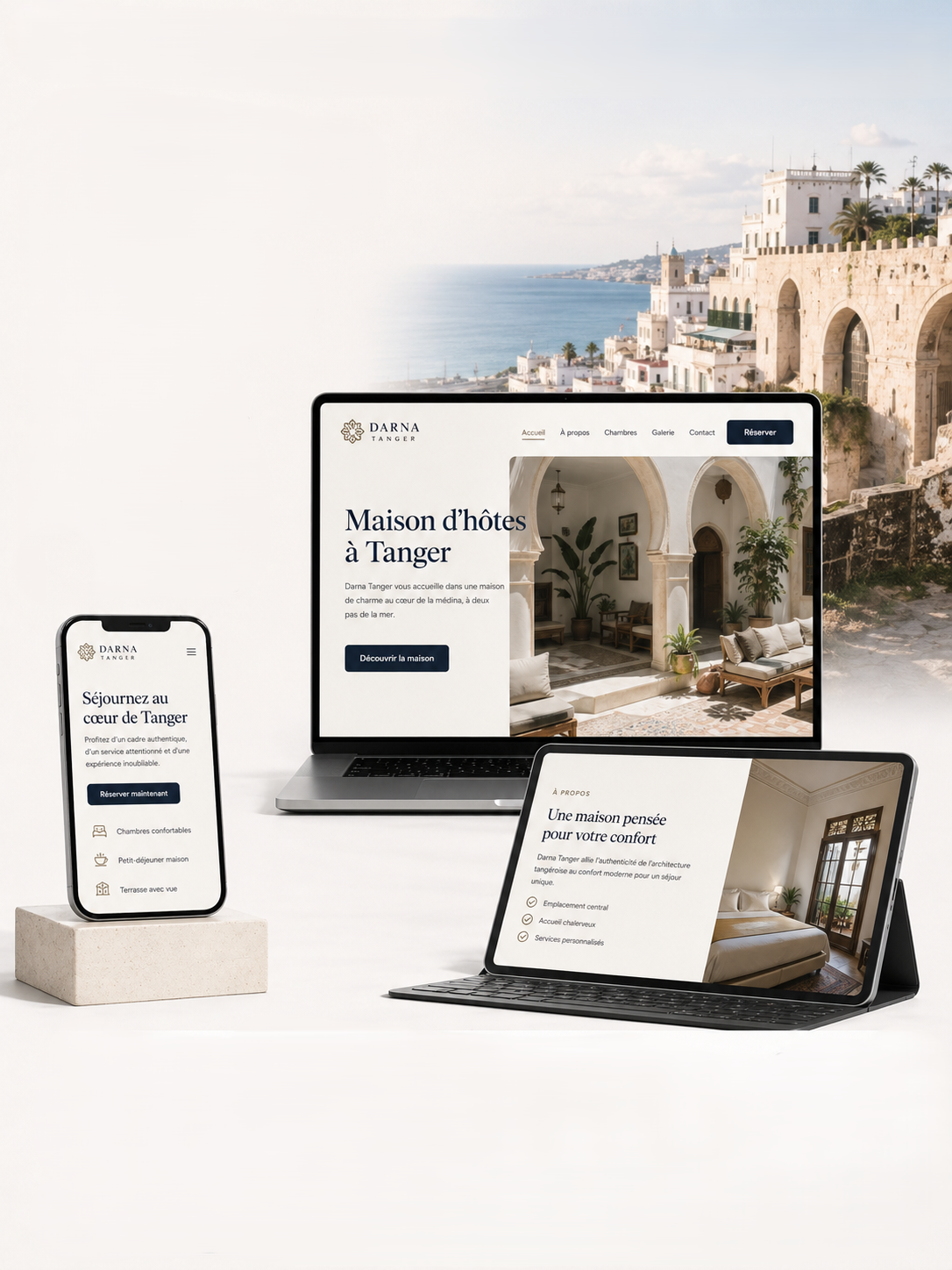 Équipe agence web OneClick Tanger